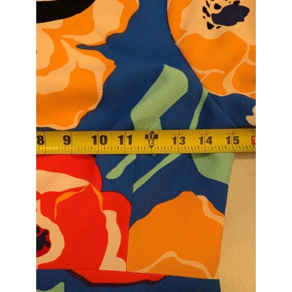 Kate‎ Spade New York Floral Poppy Print Dive Right In Short Sleeve Dress Sz 0